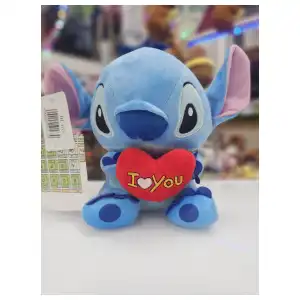 Stitch Peluches de 20cm con Corazón Rojo miniatura 2